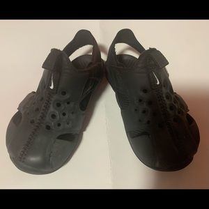 Nike Infant Sunray Protect 2 Outdoor Sandal Black Sz 6C